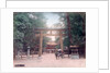 Torii, shrine gate, Nishigamo, Kyoto, Japan by Anonymous