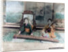 Japanese music: women playing Koto and Samisen, Kobe, Japan by Anonymous