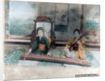 Japanese music: women playing Koto and Samisen, Kobe, Japan by Anonymous