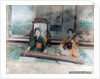 Japanese music: women playing Koto and Samisen, Kobe, Japan by Anonymous