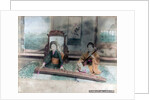 Japanese music: women playing Koto and Samisen, Kobe, Japan by Anonymous