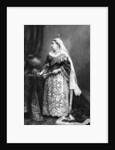 Queen Victoria in her state robes by Walery
