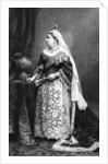 Queen Victoria in her state robes by Walery
