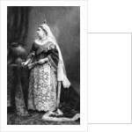 Queen Victoria in her state robes by Walery