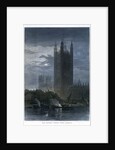 The Victoria Tower, from Lambeth by Anonymous