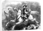 King George II at the battle of Dettingen by Anonymous