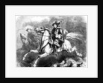 King George II at the battle of Dettingen by Anonymous
