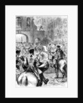 Proclamation of George I as King of Great Britain and Ireland by W Thomas