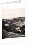 View of Hastings from East Hill, Sussex by Anonymous