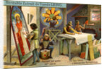 Painting on glass in the 12th century by Anonymous