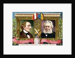 Hans Christian Anderson and Henrik Ibsen by Anonymous