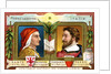 Dante Allighieri and Torquato Tasso by Anonymous