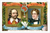 William Shakespeare and Lord Bryron by Anonymous