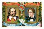 William Shakespeare and Lord Bryron by Anonymous