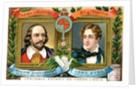 William Shakespeare and Lord Bryron by Anonymous