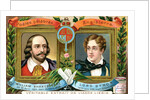 William Shakespeare and Lord Bryron by Anonymous