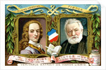 Voltaire and Victor Hugo by Anonymous