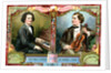 Anton Rubinstein and August Wilhelmj by Anonymous