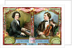 Anton Rubinstein and August Wilhelmj by Anonymous