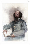 Alfred Lord Tennyson (1809-1892), English poet by Amedee Forestier