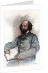 Alfred Lord Tennyson (1809-1892), English poet by Amedee Forestier