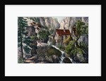 Old Swiss Mill by Currier and Ives