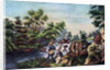 The Trout Stream by Currier and Ives