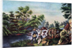 The Trout Stream by Currier and Ives