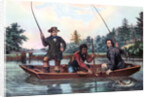 Catching a Trout by Currier and Ives