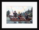 Catching a Trout by Currier and Ives