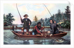 Catching a Trout by Currier and Ives