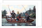 Catching a Trout by Currier and Ives