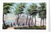 Castle Garden from the Battery, New York by Currier and Ives