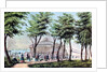 Castle Garden from the Battery, New York by Currier and Ives