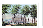 Castle Garden from the Battery, New York by Currier and Ives