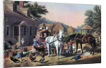 Preparing for Market by Currier and Ives