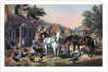 Preparing for Market by Currier and Ives