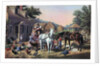Preparing for Market by Currier and Ives