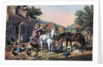 Preparing for Market by Currier and Ives