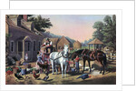 Preparing for Market by Currier and Ives