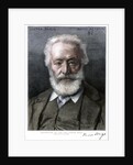 Victor Hugo, French author by D Laugee