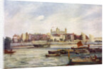 The Tower of London from across the Thames by Andre & Sleigh