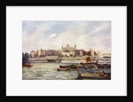 The Tower of London from across the Thames by Andre & Sleigh