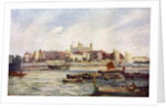 The Tower of London from across the Thames by Andre & Sleigh