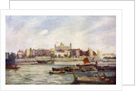 The Tower of London from across the Thames by Andre & Sleigh