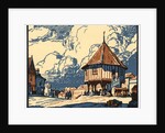 The Market Cross, Wymondham, Norfolk by Leonard Russell Squirrell
