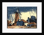 The Old Mill at Blackborough, King's Lynn, Norfolk by Leonard Russell Squirrell