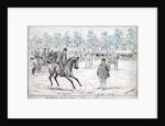 The Melton horse show, judging the hunters by Cuthbert Bradley