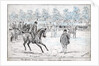 The Melton horse show, judging the hunters by Cuthbert Bradley