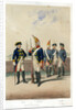 German military uniforms, 1740-1786 ((19th century) by W Korn